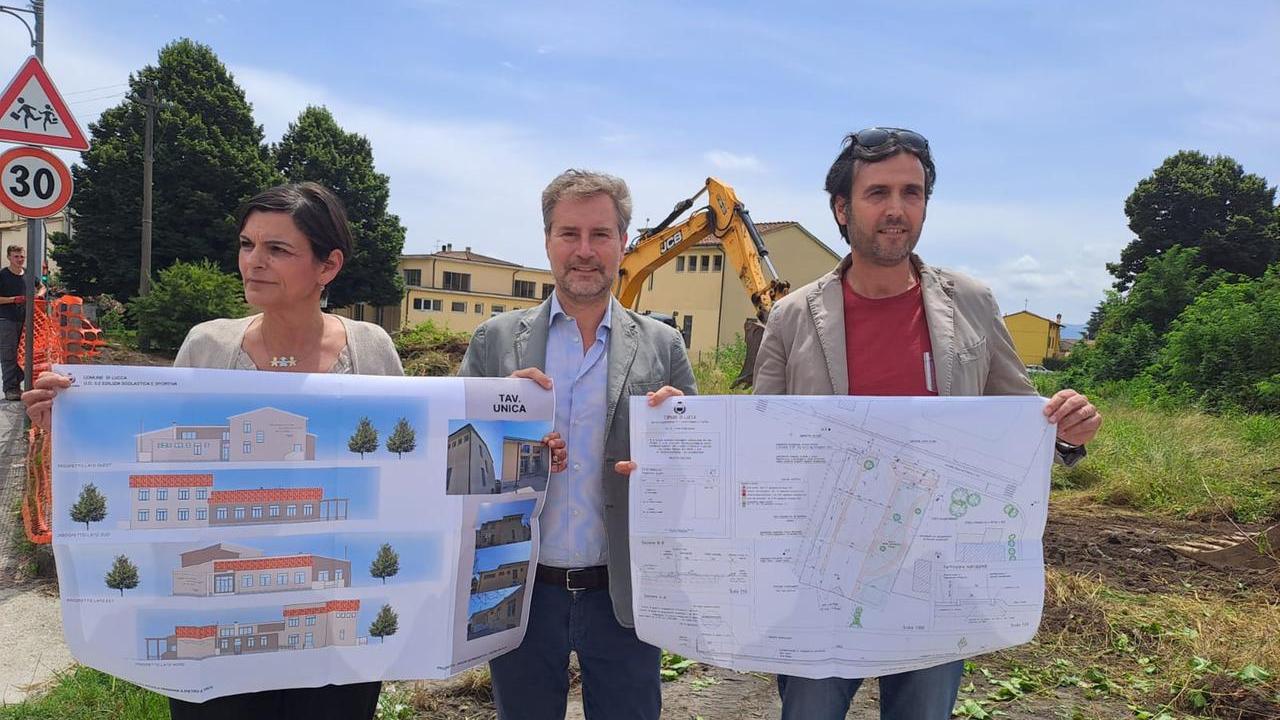 Lucca, a San Pietro a Vico apre il cantiere per la costruzione del nuovo parcheggio