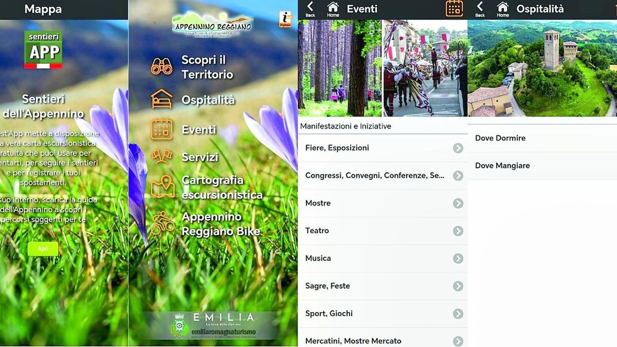 Sulle montagne reggiane ecco l’app per il turismo