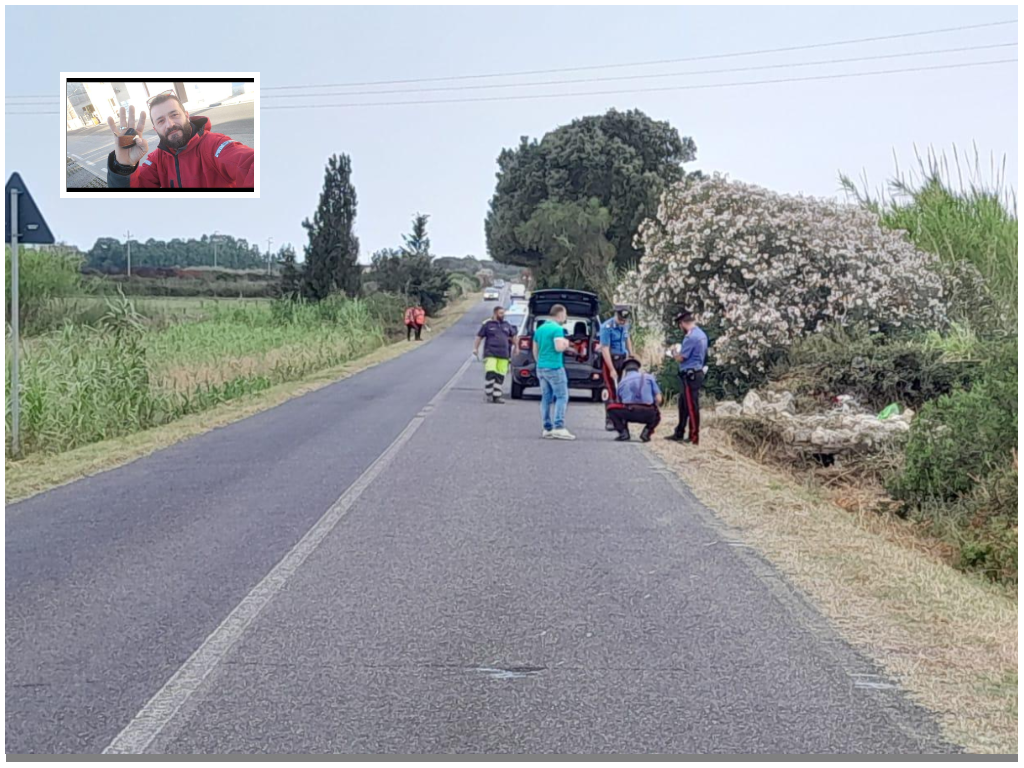 San Vero Milis, l’auto esce di strada e finisce in un cespuglio: il conducente 44enne trovato morto dopo ore
