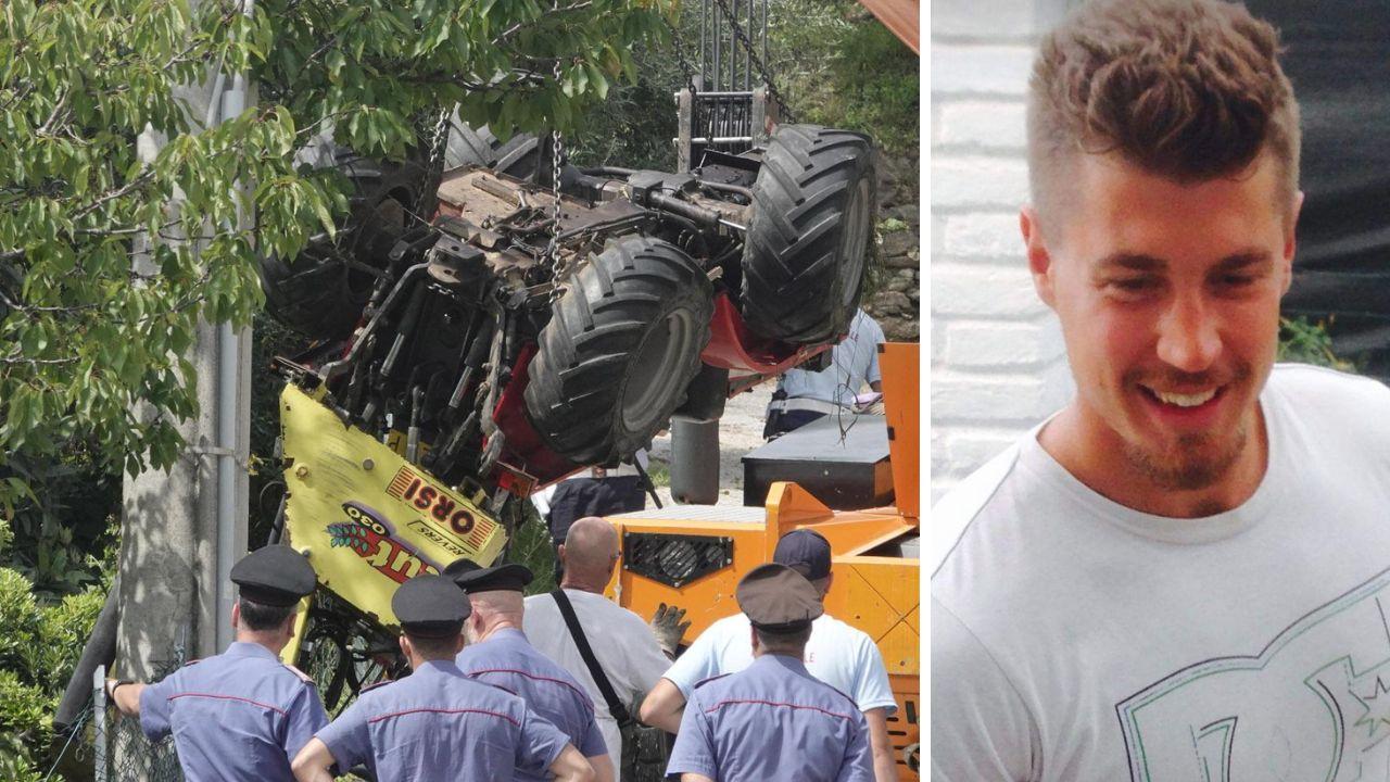 
	Il recupero del trattore e la vittima, Federico Nappi

