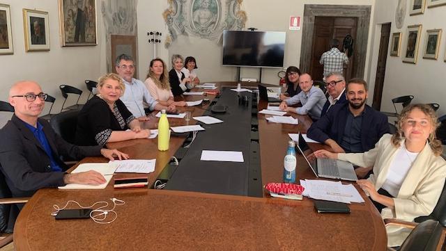 La prima riunione della nuova giunta di Prato
