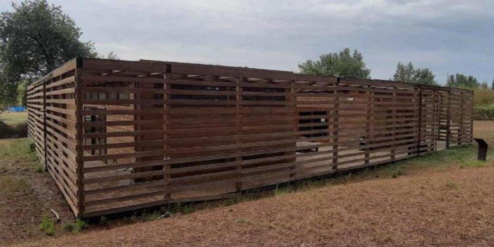 Altopascio, Centro del Sibolla in degrado tra pini crollati e infiltrazioni<br>
