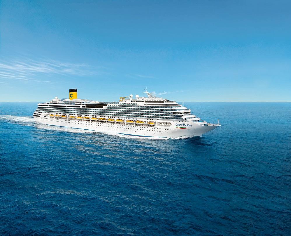 Costa Pacifica da Olbia a Cagliari, ma la nave da crociera va in Spagna