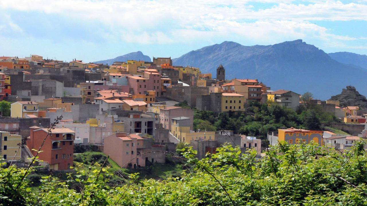 Una veduta panoramica di Orune