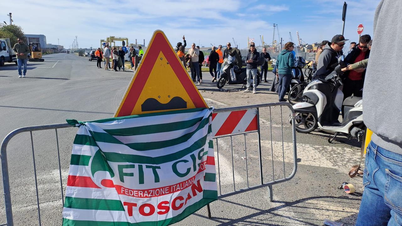 
	Un momento dello sciopero ad aprile

