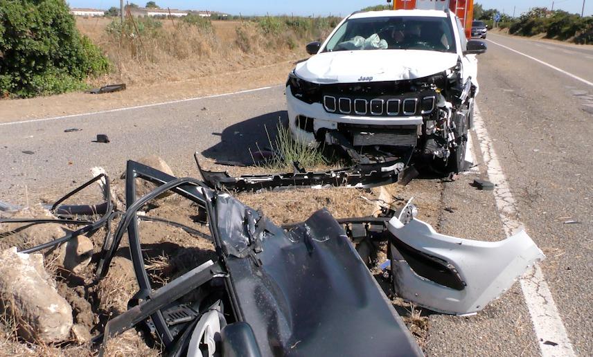 Scontro frontale sulla strada per Guspini: una donna morta e tre feriti, due sono gravi