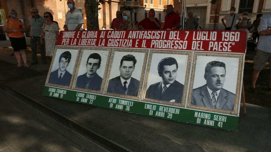 Reggio Emilia ricorda i Martiri del 7 Luglio, caduti in difesa della democrazia