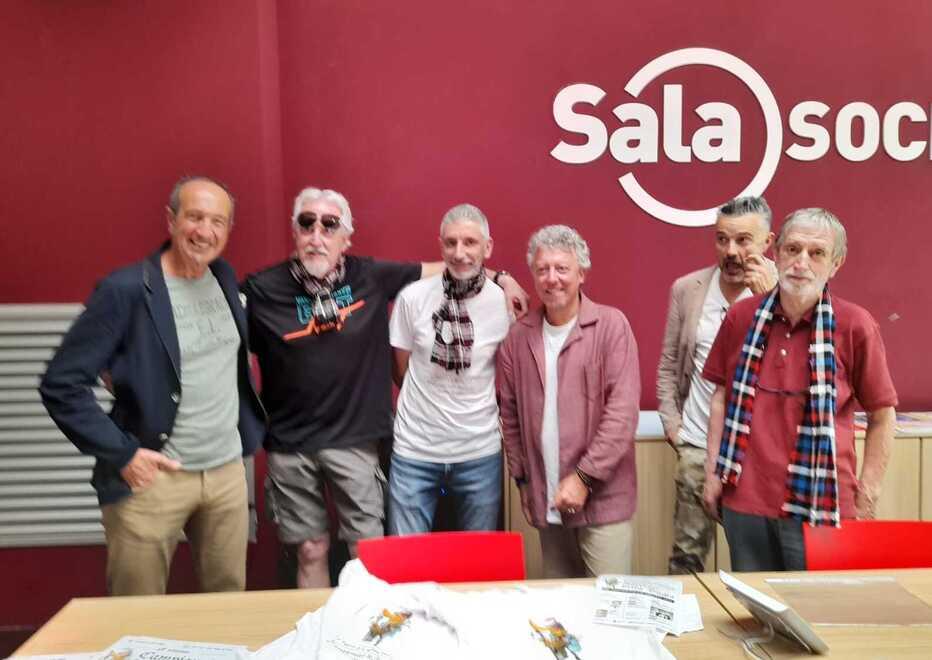 Gli accademici della bugia e il presidente della sezione soci Unicoop di Pistoia Marco Leporatti