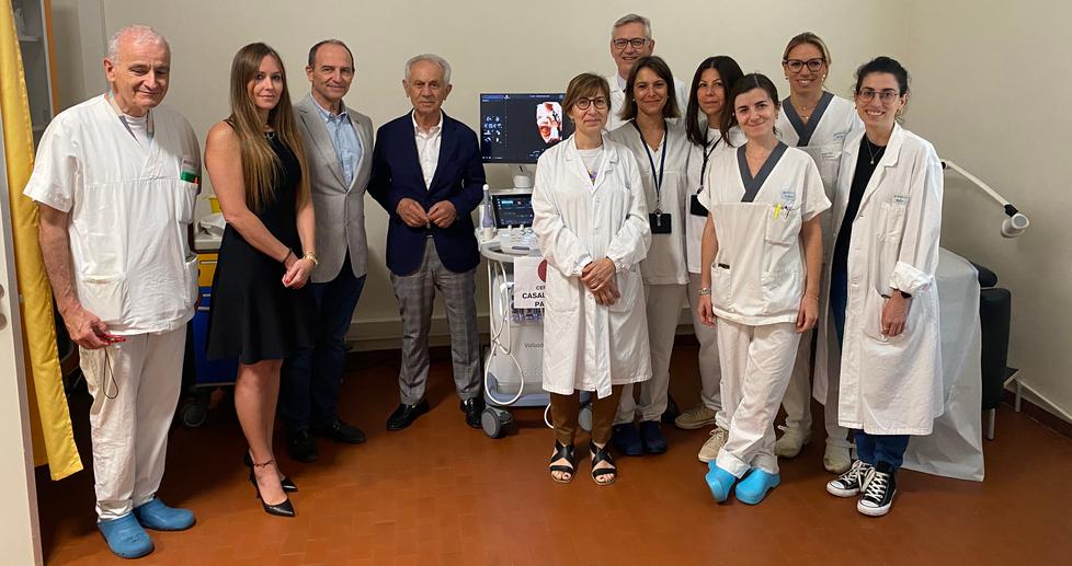 L’ospedale di Reggio Emilia riceve un ecografo di ultima generazione