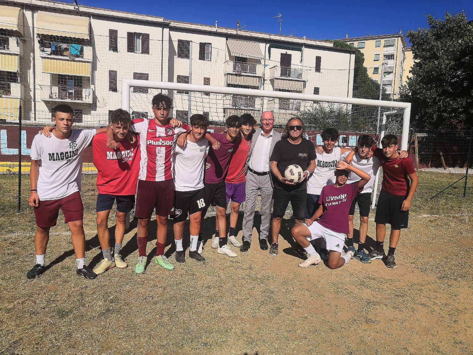 A Livorno il nuovo parco di via Anna Frank firmato Appartenenza Labronica: «Hanno vinto impegno e solidarietà»<br type="_moz" />
