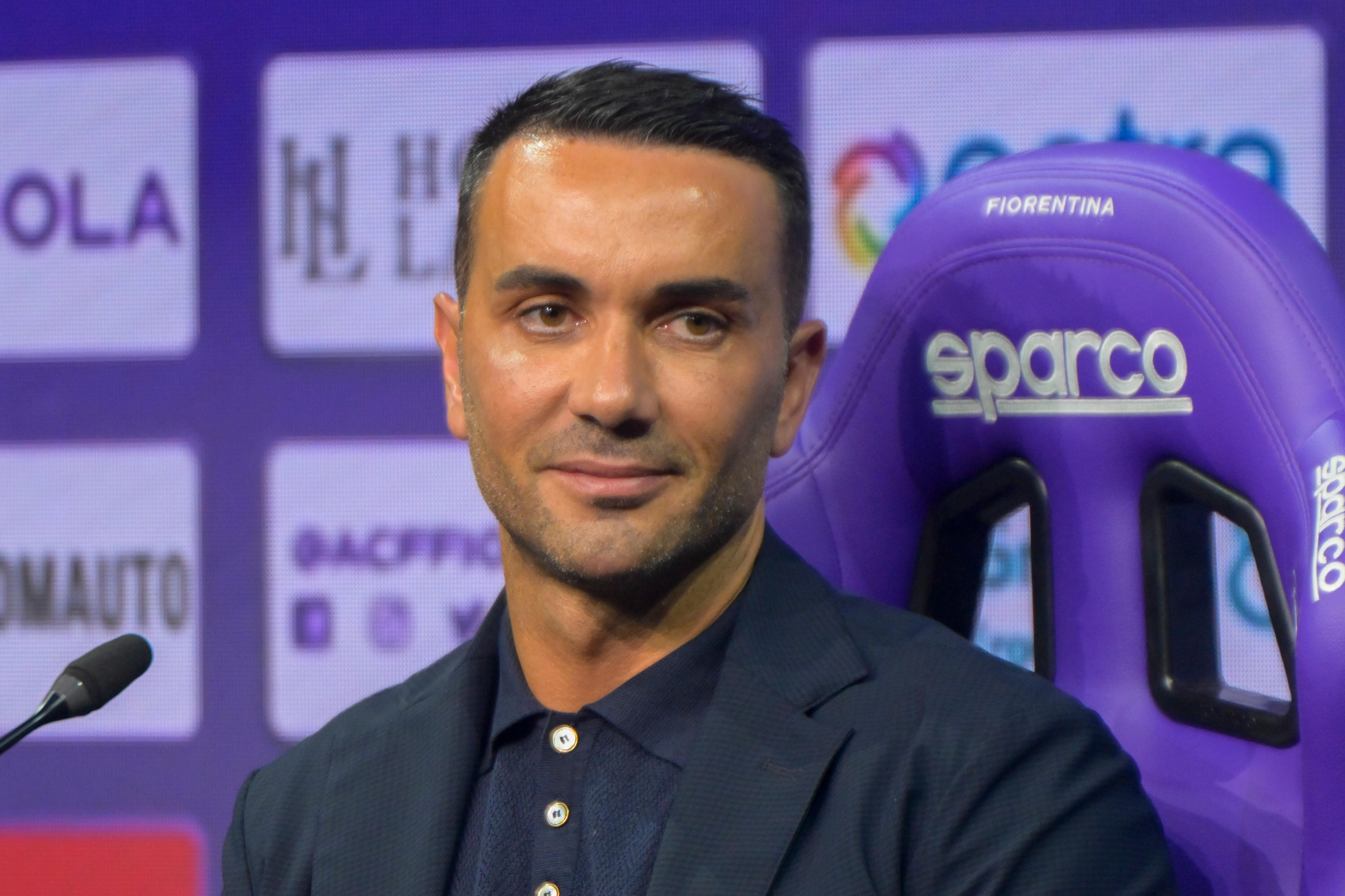 Raffaele Palladino allenatore della Fiorentina