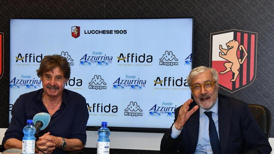 Massimo Morgia responsabile del settore giovanile e il presidente Andrea Bulgarella (foto Sernacchioli)