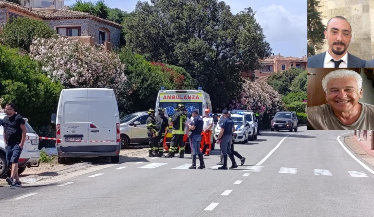 
	Il punto dell'incidente, in alto Mario Masale e sotto Tonino Pirastru&nbsp;

