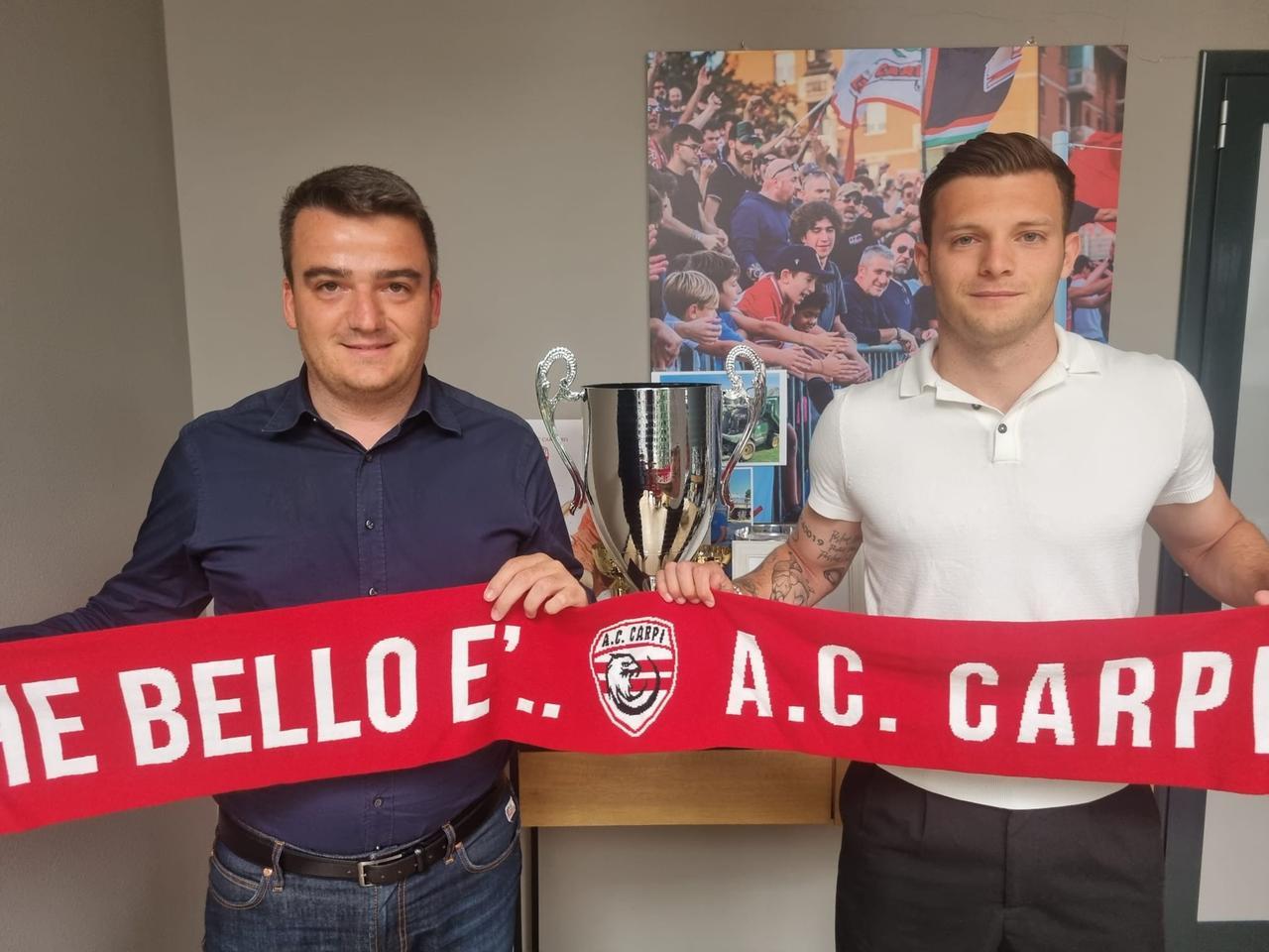 Un nuovo bomber per il Carpi: ecco Leonardo Stanzani