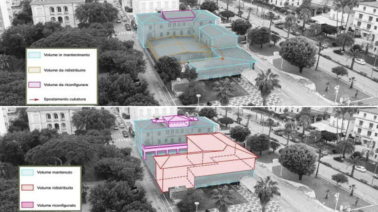 L’ipotesi del nuovo Hotel Milano negli allegati della delibera