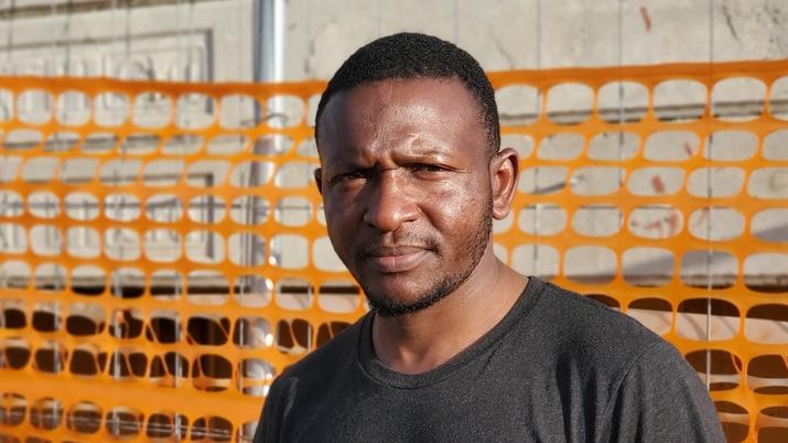 il 34enne Ousmane Diallo, originario del Senegal e rappresenta i lavoratori della ditta Marconi nell’azienza come Fillea Cgil