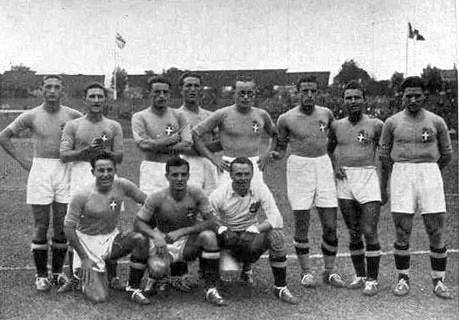 La nazionale azzurra che vinse le Olimpiadi nel 1936