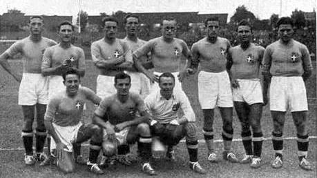 La nazionale azzurra che vinse le Olimpiadi nel 1936