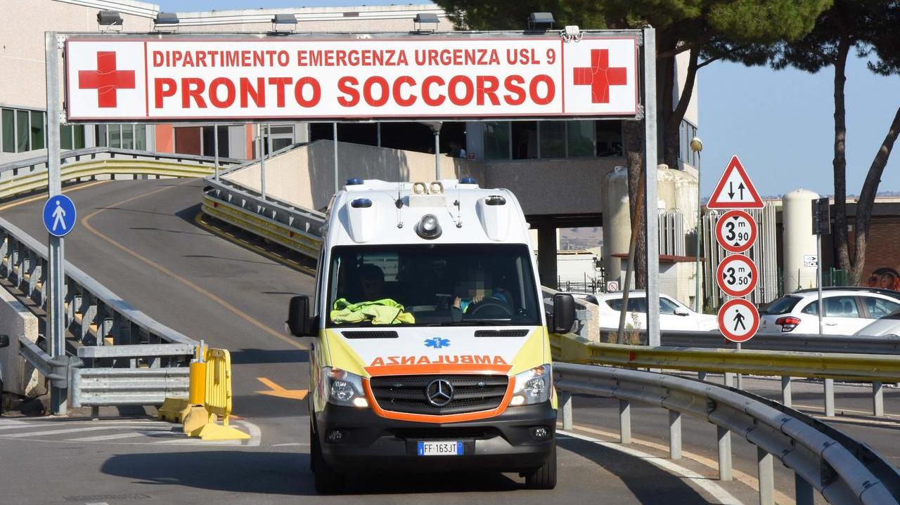 Il pronto soccorso di Grosseto (foto di archivio)