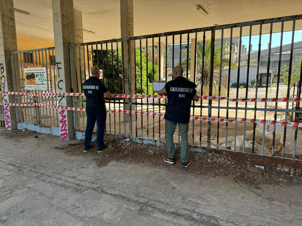 Sassari, sequestrato il cementificio di Scala di Giocca