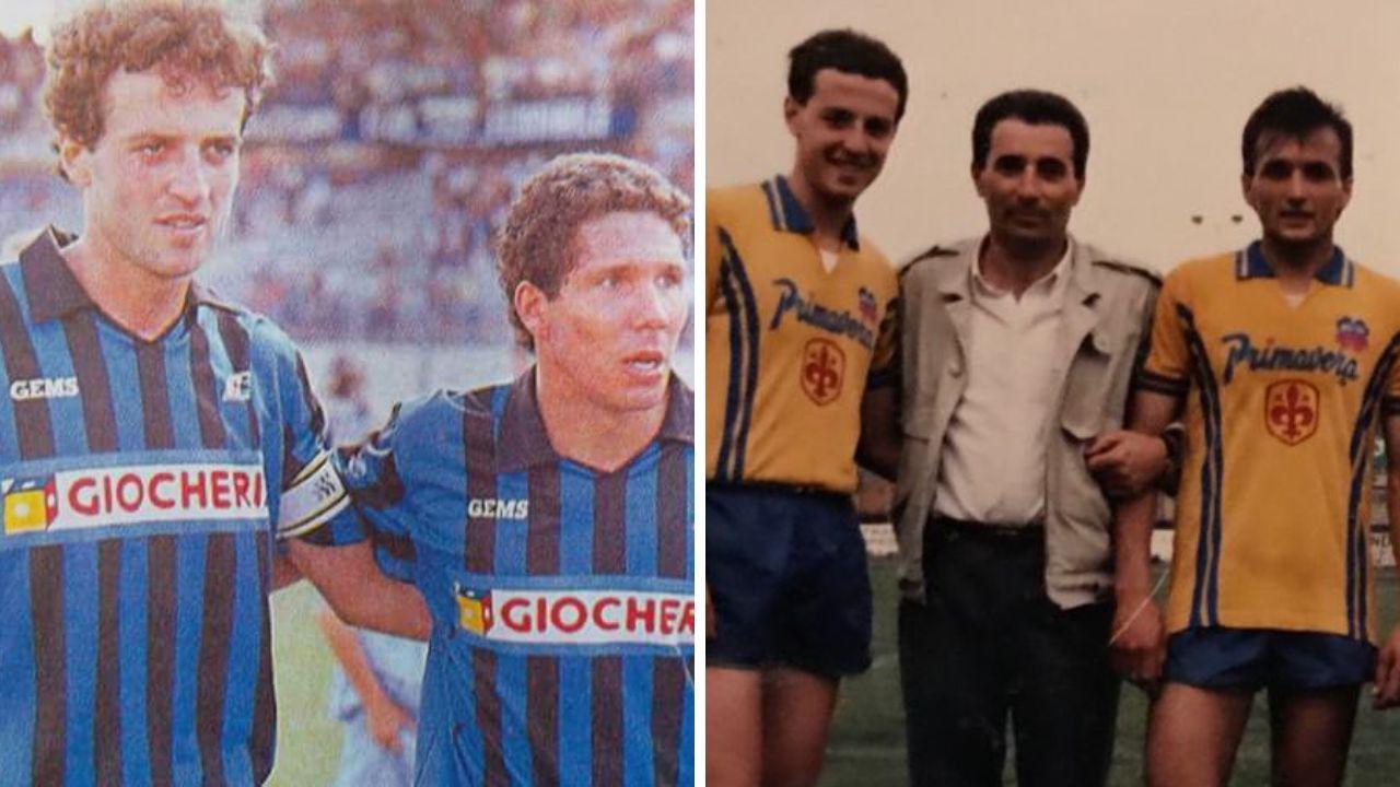 Piovanelli con Diego Pablo Simone e con Luciano Spalletti