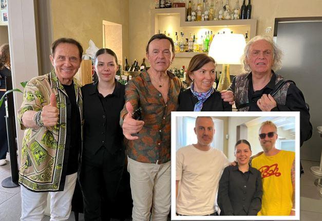 Pooh a Ferrara, pranzo in famiglia a “Quel fantastico giovedì”