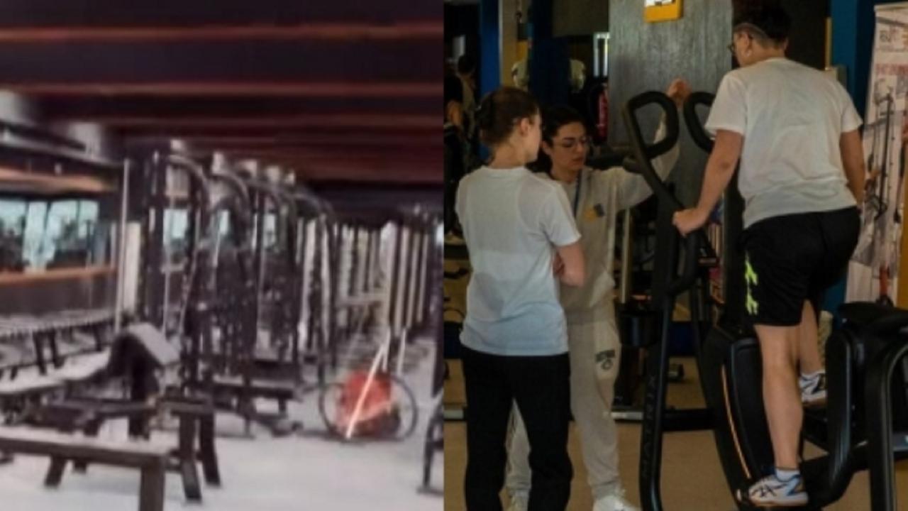 A sinistra la nuova GreenTheory, a destra una palestra GimFive