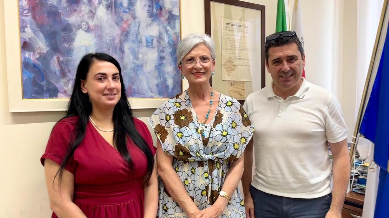 Da sinistra Simona Fois, Carla Puligheddu e Massimo Mulas