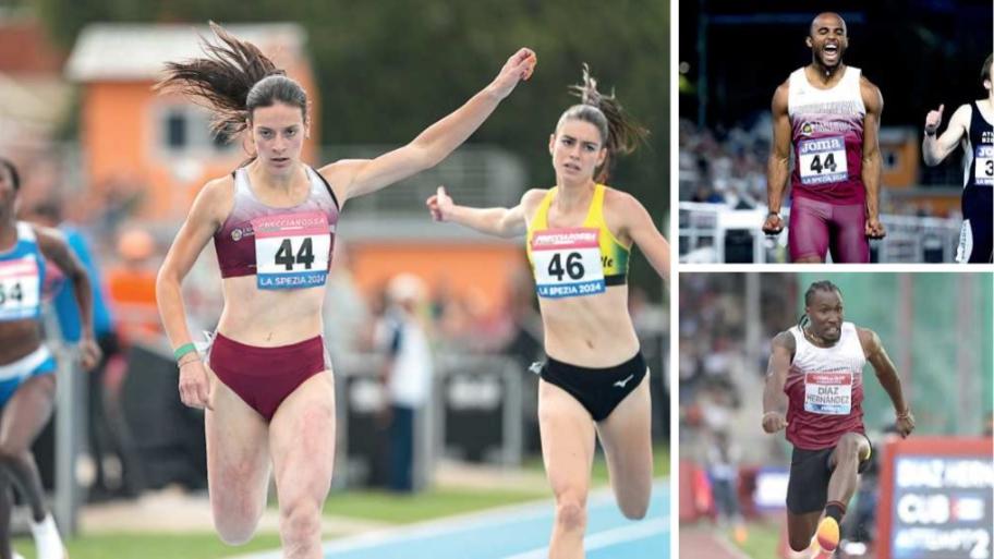 Olimpiadi, la pista è sempre più amaranto: a Parigi Diaz, Pettorossi e Accame<br type="_moz" />