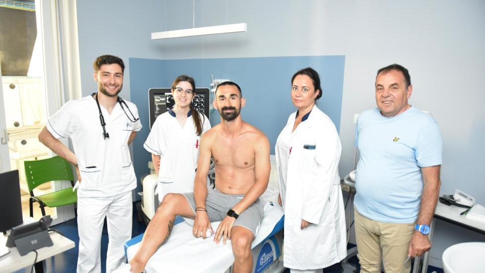 Torres, via alle visite mediche