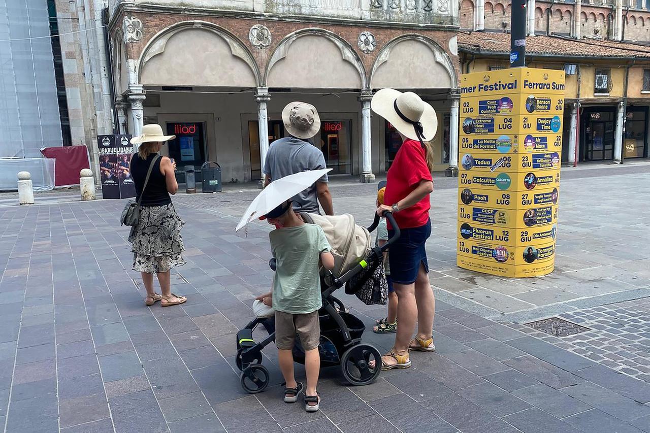 Termometro bollente a Ferrara: registrato il giorno più caldo dell’anno