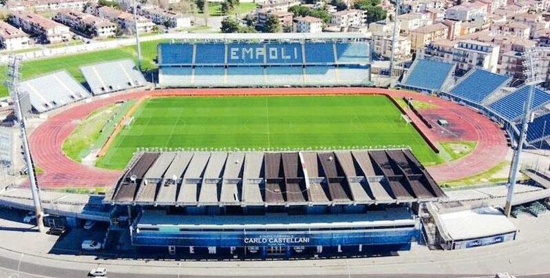 Lo stadio di Empoli