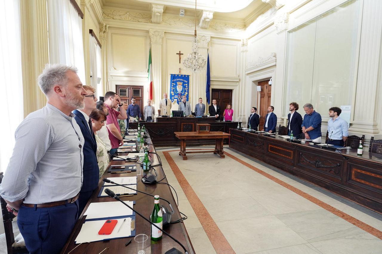 
	Il nuovo consiglio comunale (foto Nucci)

