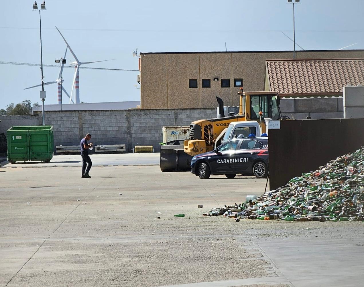 
	Il luogo dell'incidente in cui ha perso la vita un operaio&nbsp;

