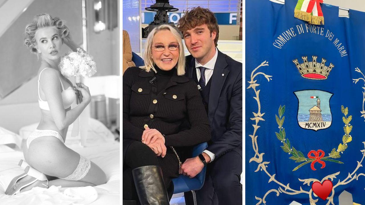 Clizia Incorvaia e Paolo Ciavarro sposi in Versilia: le foto sexy, la location e gli invitati