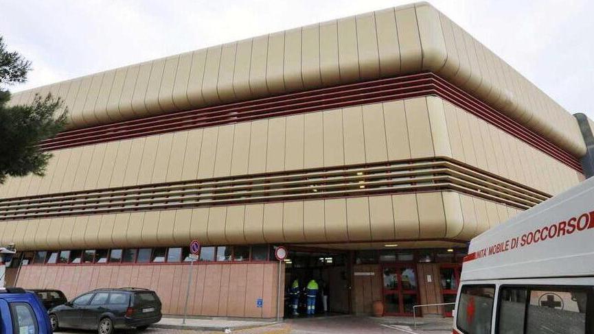 L'ingresso del pronto soccorso di Villamarina