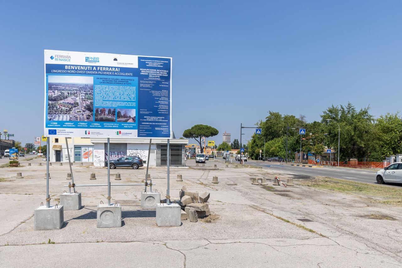 Ferrara, da lunedì 15 luglio iniziano i lavori per l’ingresso Nord-Ovest