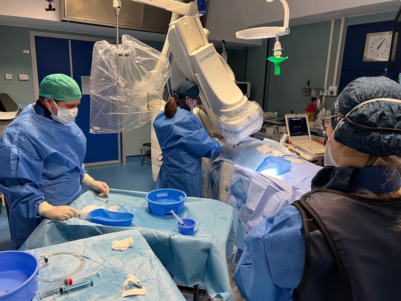 Al San Martino di Oristano quattro interventi di valvuloplastica aortica