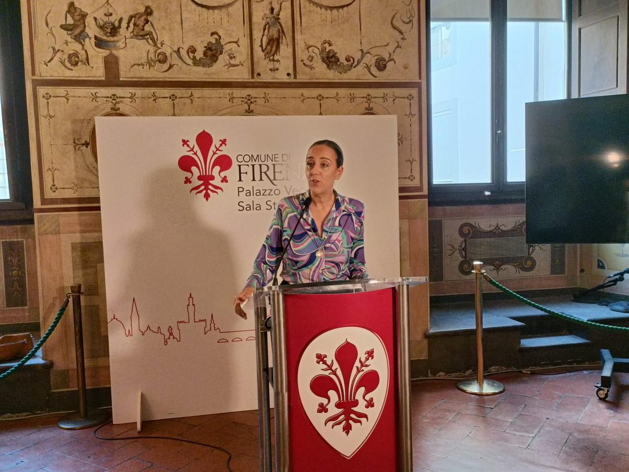 
	La sindaca Sara Funaro

