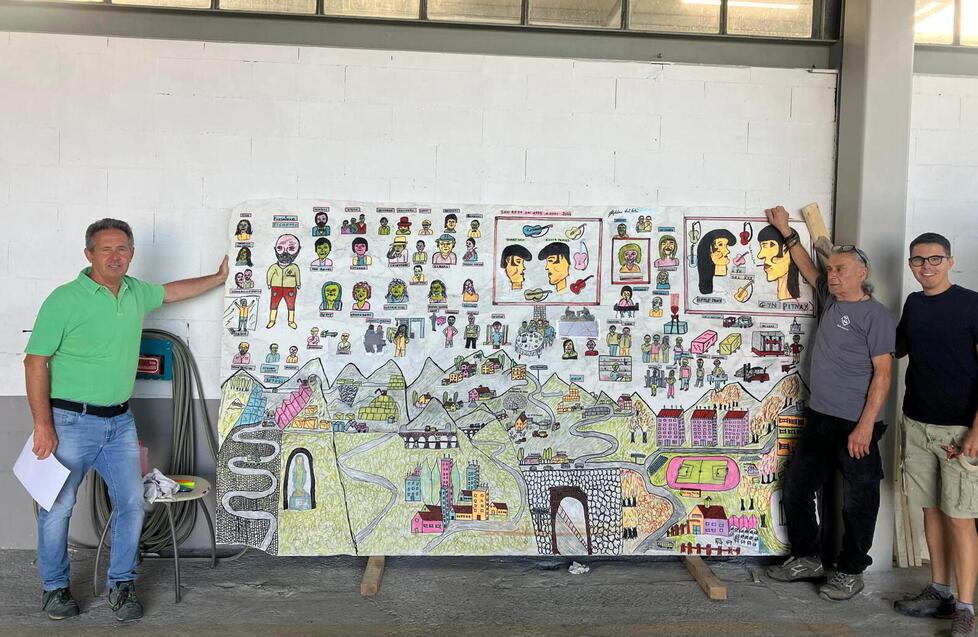 Carrara, quando l'opera d’arte è disegnata su una lastra<br>
