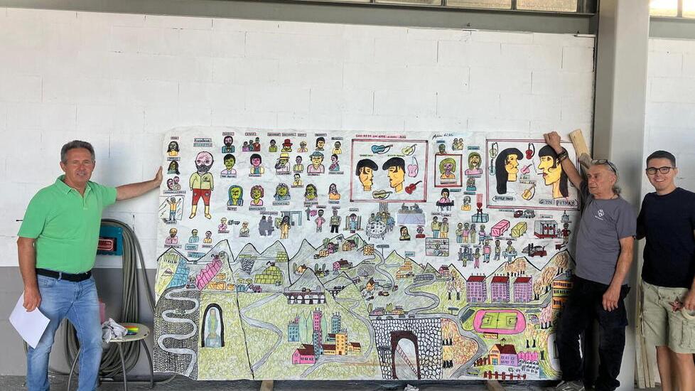 Carrara, quando l'opera d’arte è disegnata su una lastra<br>