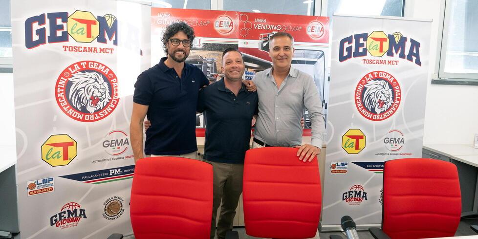 Da sinistra Meini Moricci e Lulli (foto Nucci)
