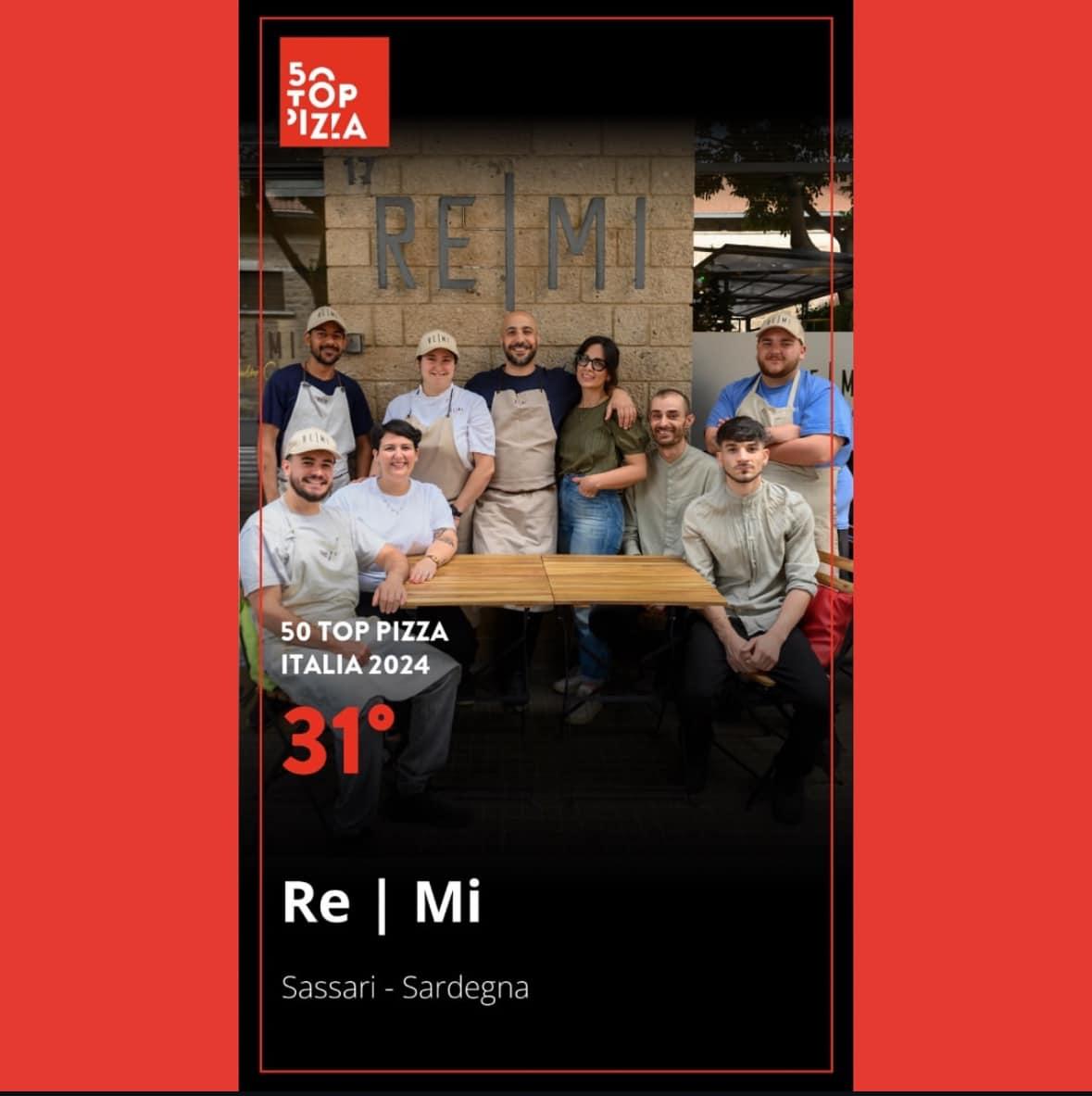 Pizzerie al top: ReMi di Sandro Cubeddu fa il botto
