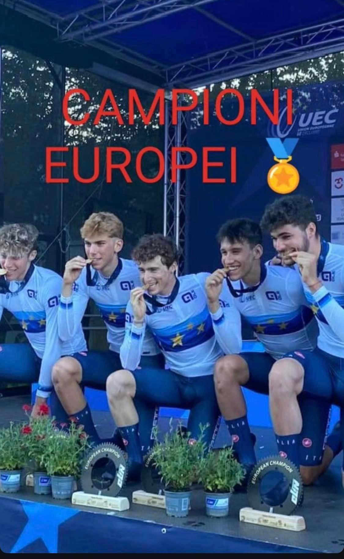 Pieve di Cento sul tetto d’Europa: Niccolò Galli è campione U23 nell’inseguimento a squadre