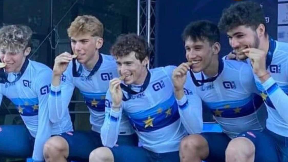 Pieve di Cento sul tetto d’Europa: Niccolò Galli è campione U23 nell’inseguimento a squadre