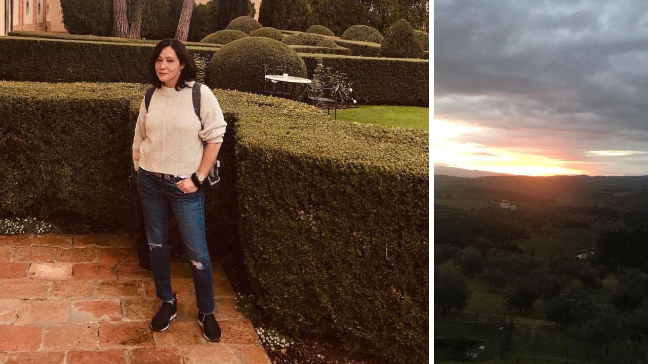 
	Shannen Doherty nel Chianti

