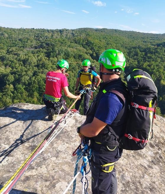 Colpo di calore in ferrata, 26enne soccorso sulla Pietra