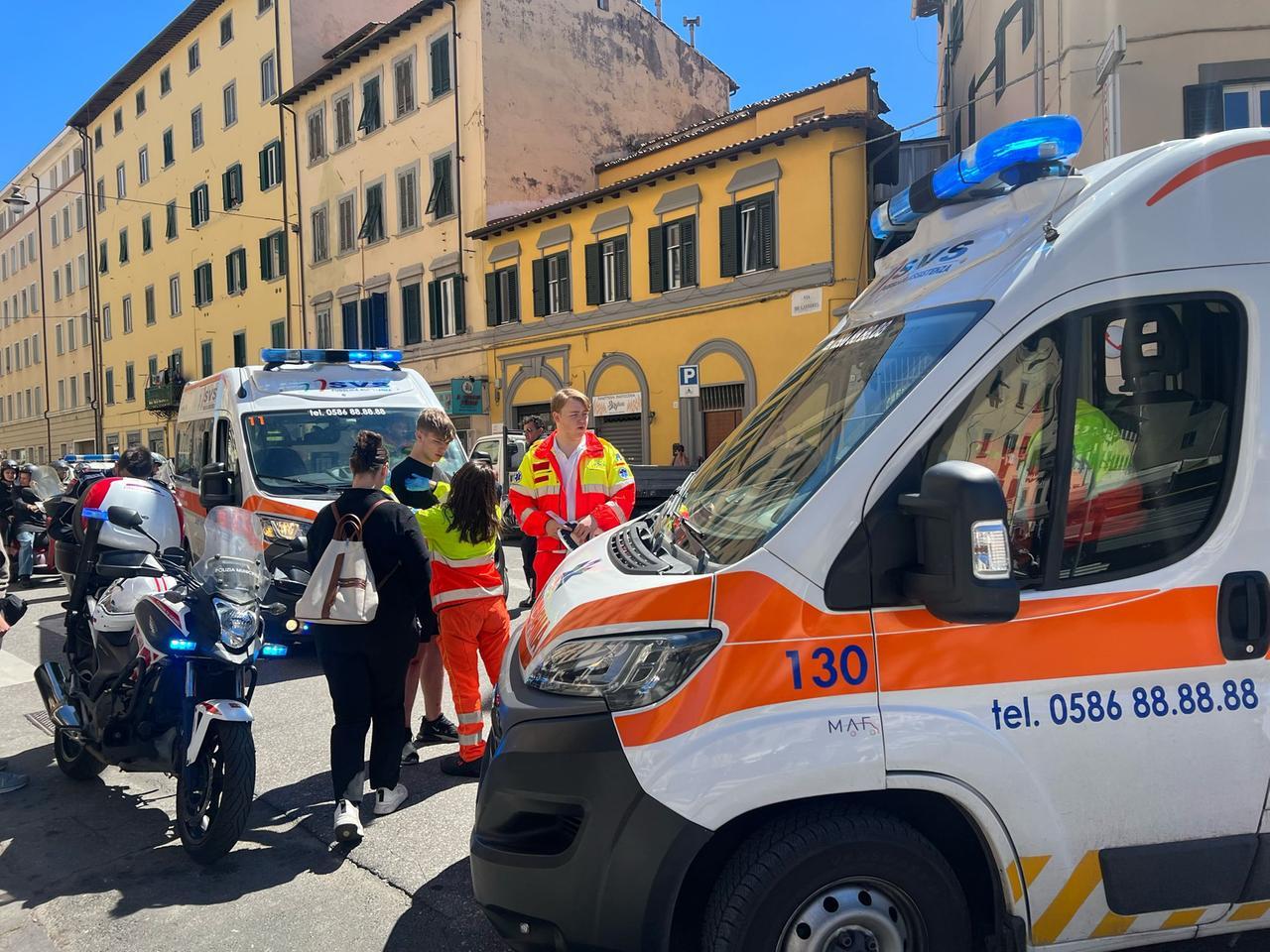 Volontari della Svs durante un soccorso (foto d'archivio)