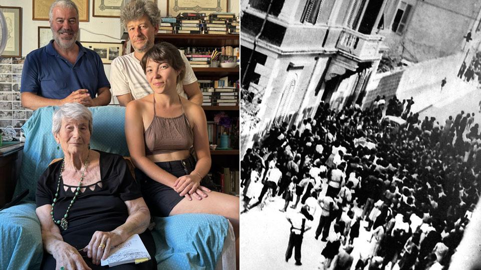 Rivolta del 7 luglio, l’ultima superstite: «Il fascismo c’è, non sottovalutiamolo» – Video