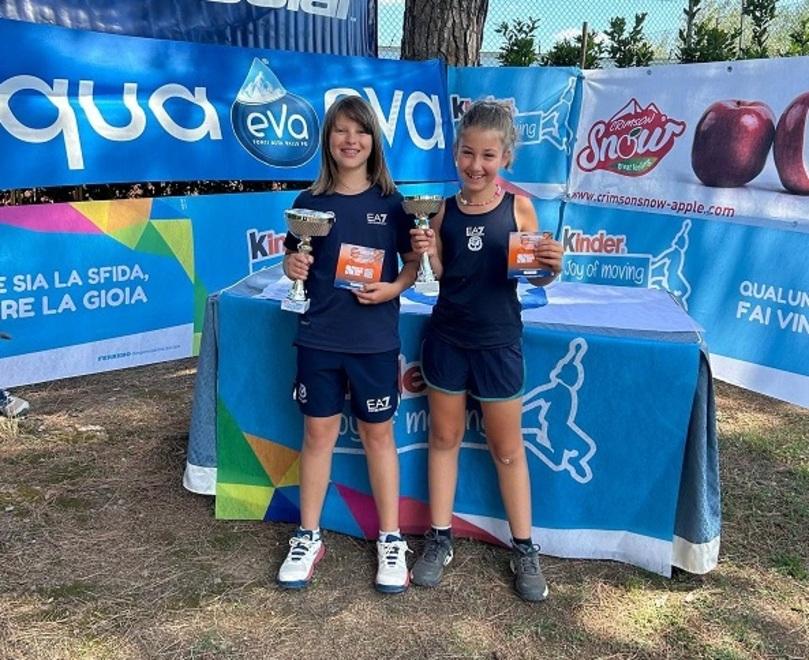 Le giovani racchette in passerella Ecco i vincitori del Torneo Kinder